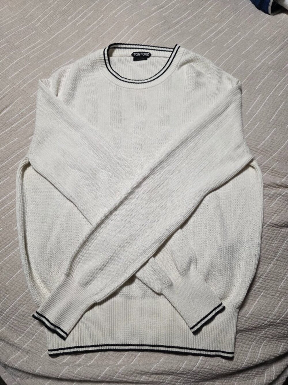 TOM FORD Silk/Cotton Knit Sweater